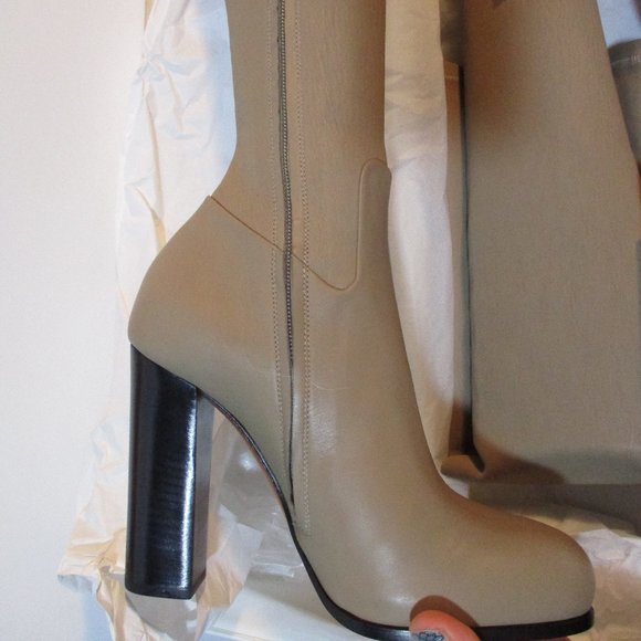 NEW CELINE PARIS Leather Thigh High Boot - Picture 4 of 13